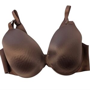 SOMA 38D Vanishing Back Underwire Full Coverage Bra Cinnamon Brown Nude
